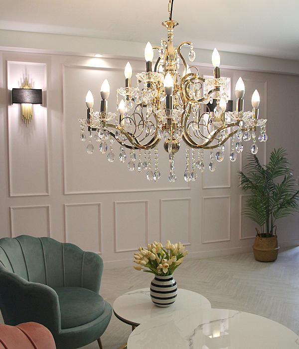 플로트 12등 LED식탁등 크리스탈식탁등