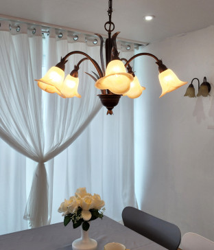 로라엠 5등 식탁조명 LED식탁등 식탁등인테리어