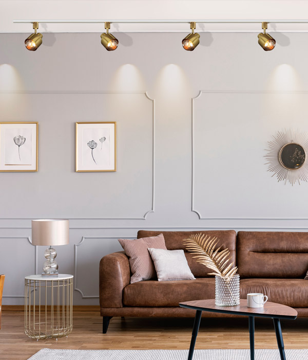 바이 이중 원통 레일 (로즈골드, 골드)