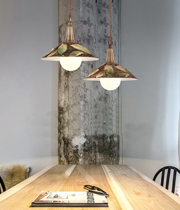 까베 도자기 1등, 2등, 3등 펜던트전등 식탁등